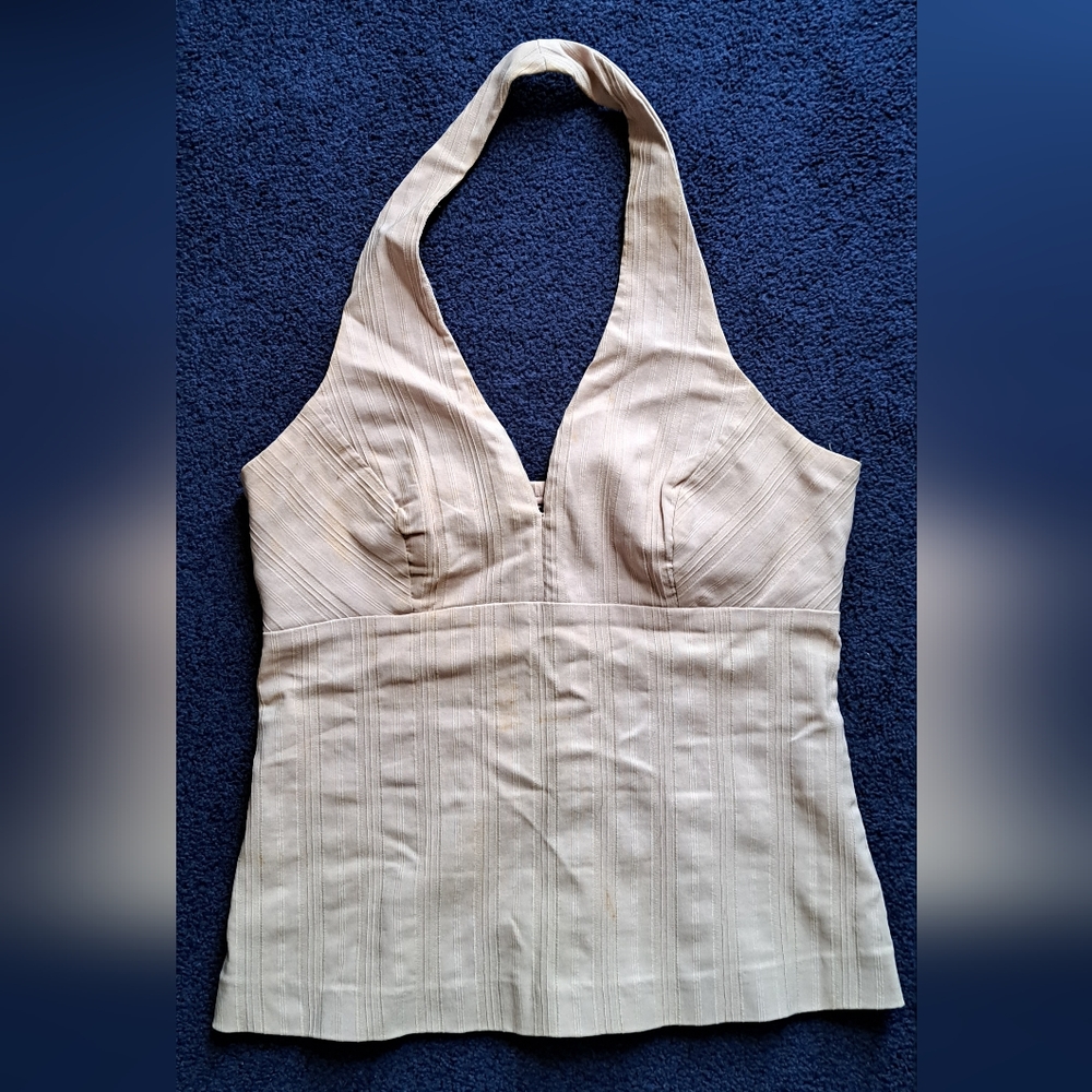 Y2K Lgt Pink Halter Top